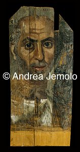 Museo Egizio Ritratto del Fayum - uomo anziano | Andrea Jemolo