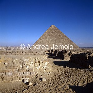 Piramide di Cheope Dalla necropoli | Andrea Jemolo