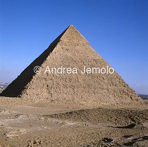 Piramide di Chefren Lato est | Andrea Jemolo