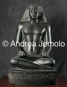 Museo Egizio Statua del visir Hor, padre di Iutchek | Andrea Jemolo