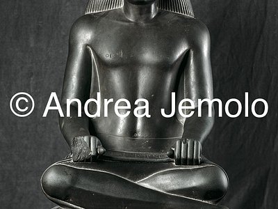 Egyptian museum Statue of visir Hor, father of Iutchek | Andrea Jemolo