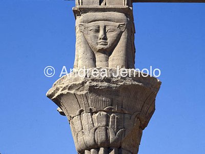 Temple of Iside Hathoric capital | Andrea Jemolo