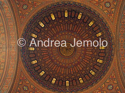 Synagogue Inside dome | Andrea Jemolo