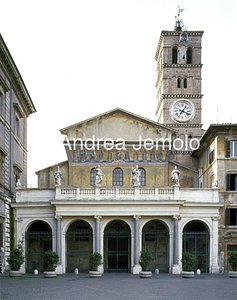 Basilica di Santa Maria in Trastevere Facciata | Andrea Jemolo
