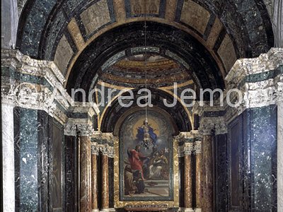 Santa Maria del Popolo Cybo chapel - From the aisle | Andrea Jemolo