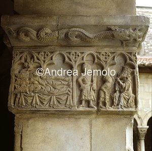 Cattedrale Capitelli del chiostro | Andrea Jemolo