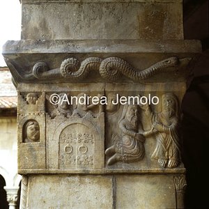 Cattedrale Capitelli del chiostro | Andrea Jemolo