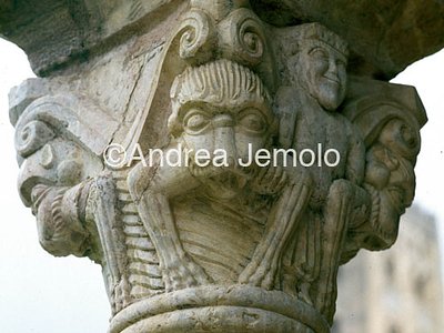 Abbey Capitals of the cloister | Andrea Jemolo