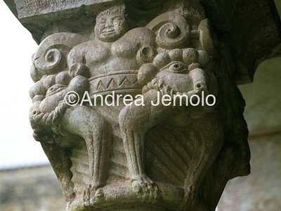 Abbey Capitals of the cloister | Andrea Jemolo