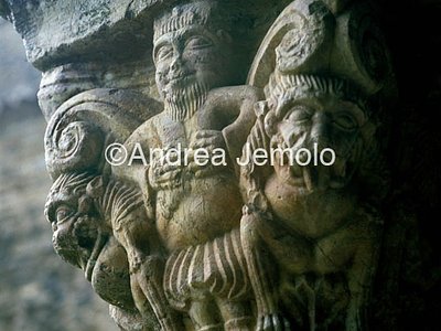 Abbey Capitals of the cloister | Andrea Jemolo