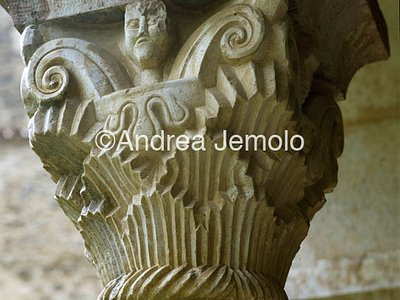 Abbey Capitals of the cloister | Andrea Jemolo