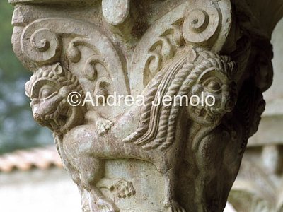 Abbey Capitals of the cloister | Andrea Jemolo