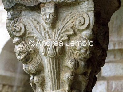 Abbey Capitals of the cloister | Andrea Jemolo