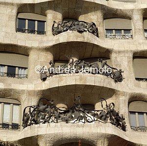 Casa Milà Esterno - Particolare | Andrea Jemolo