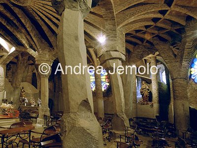 Crypt of the Guell Colony Interior | Andrea Jemolo