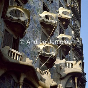 Casa Batllò Particolari della facciata | Andrea Jemolo