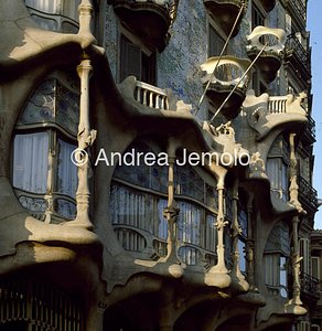 Casa Batllò Particolari della facciata | Andrea Jemolo