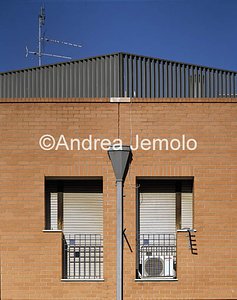 Complesso residenziale La Casa intorno agli alberi Cortile Interno - Particolare | Andrea Jemolo