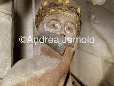 Cathedral - statues of the choir Uta - face - Detail | Andrea Jemolo