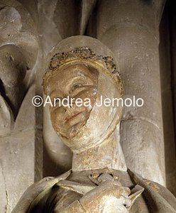 Cathedral - statues of the choir Reglindis - face - Detail | Andrea Jemolo