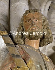 Cathedral - statues of the choir Sizzo - face - Detail | Andrea Jemolo