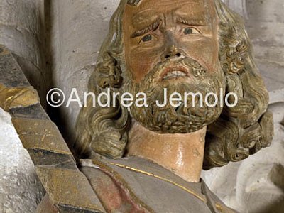 Cathedral - statues of the choir Sizzo - face - Detail | Andrea Jemolo