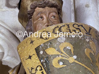 Cathedral - statues of the choir Dietmar - face - Detail | Andrea Jemolo