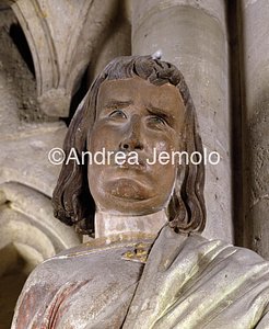 Cathedral - statues of the choir Thimo von Kisteritz - face - Detail | Andrea Jemolo