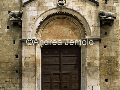 Cattedrale Portale laterale mediano | Andrea Jemolo