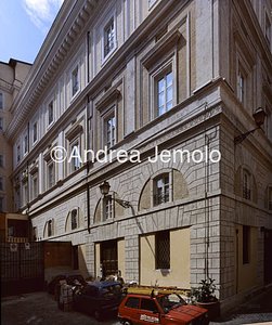 Palazzo Alberini Facciata posteriore | Andrea Jemolo