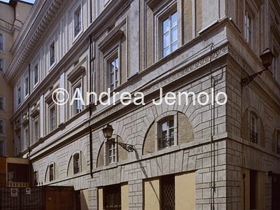 Palazzo Alberini Facciata posteriore | Andrea Jemolo