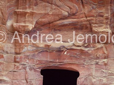 Tomba a scala all'uscita del Siq  | Andrea Jemolo