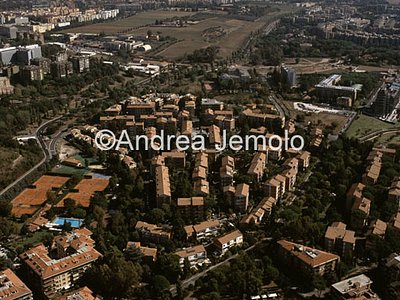 Quarter INA casa Colle di Mezzo Aerial photograph | Andrea Jemolo