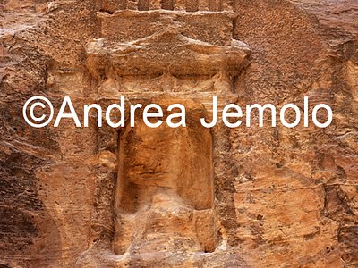 Nicchia cultuale nella valle del Siq  | Andrea Jemolo