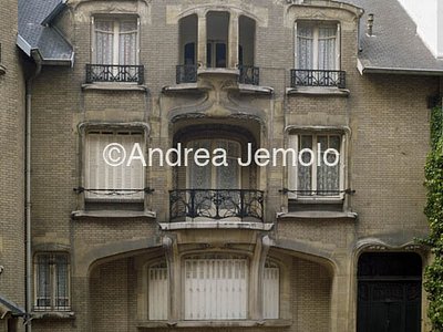 Villa rue La Fontaine 60 Façade | Andrea Jemolo