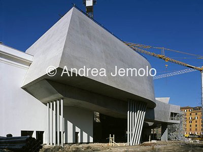 MAXXI - National Museum of the Arts of the XXI century Costruction site 2008 | Andrea Jemolo