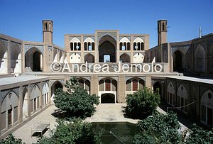 Agha Bozorg Mosque Courtyard | Andrea Jemolo