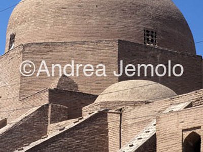 Masjed-é Jamè - Jameh Mosque Exterior - Detail | Andrea Jemolo