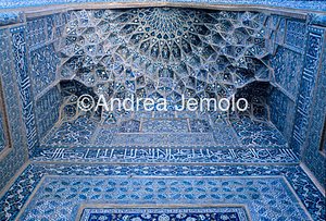Masjed-é Jamè - Moschea del Venerdì Volta del portale esterno | Andrea Jemolo