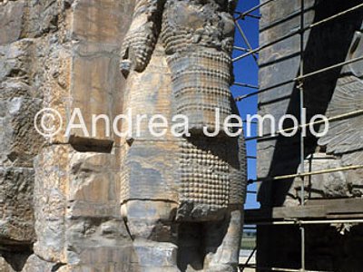Porta delle nazioni o di Serse Toro androcefalo | Andrea Jemolo