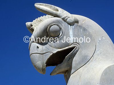 Capitello con protome di grifone Particolare | Andrea Jemolo