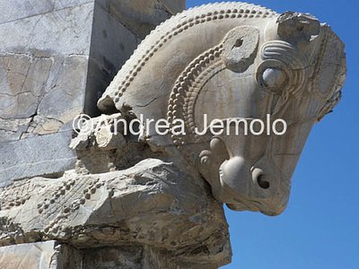 Porta incompiuta con protome di toro Visione d'insieme | Andrea Jemolo
