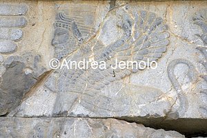 Apadana - Sala delle udienze - scala di accesso Grifone | Andrea Jemolo