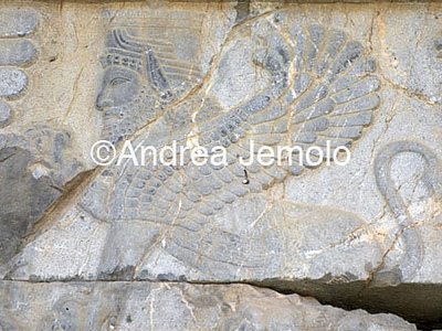 Apadana - Sala delle udienze - scala di accesso Grifone | Andrea Jemolo