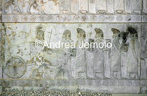 Apadana - Sala delle udienze - scala di accesso Assiri | Andrea Jemolo