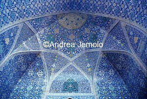 Masjed-é Emam - Masjed-è Shah Vault of the northern Iwan | Andrea Jemolo