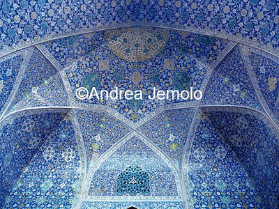 Masjed-é Emam - Masjed-è Shah Vault of the northern Iwan | Andrea Jemolo