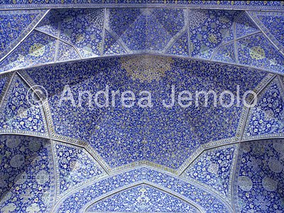 Masjed-é Emam - Masjed-è Shah Ceiling of the atrium | Andrea Jemolo