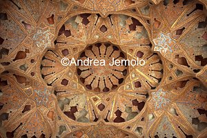 Ali Ghapu Palace Sala della musica - soffitto | Andrea Jemolo