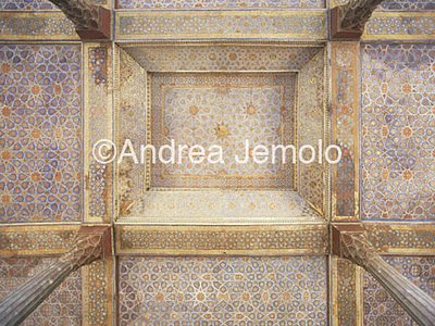Palazzo Chehel Sotoun Soffitto della terrazza | Andrea Jemolo